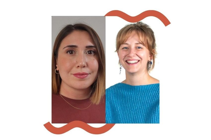Portrait von Hafize Anıl Konar und Alina Baur